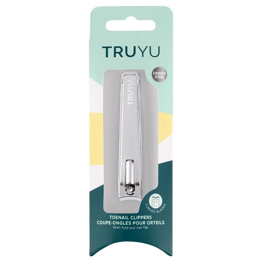 트루유 TRUYU 커브드 발톱깎이(실버) 두껍운 발톱이나 내성발톱을 부드럽고 섬세하게 발톱을 깎을 수 있는 곡선날 발톱깎이. 파일이 내장된 2-in-1 디자인으로 깎은 후 끝을 마무리하기 편리합니다.